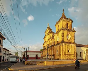 Power Line Prints: Exterior of Church of the Recollection (La Recoleccion)