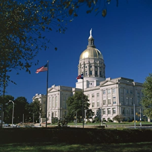 State Capitol Prints: Exterior of the Georgia State Capitol building