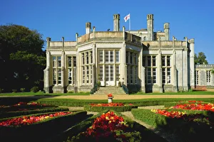 Gardens Prints: The exterior of Highcliffe Castle, Dorset, England, United Kingdom, Europe