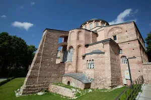 Byzantine Prints: Exterior, Kariye Mosque (alsoChurch of the Holy Savior of Chora)