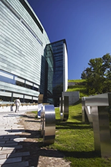 Images Dated 21st August 2009: Exterior of KUMU Museum, Tallinn, Estonia, Baltic States, Europe