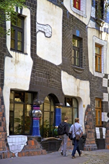 Art Gallery Prints: Exterior Kunsthaus Wien Hundertwasser Museum, Vienna, Austria, Central Europe
