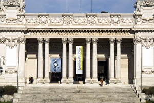 Exterior of the Museum of Modern Art, Rome, Lazio, Italy, Europe