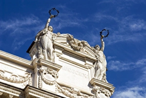 Art Galleries Prints: Exterior of the Museum of Modern Art, Rome, Lazio, Italy, Europe