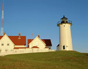 Lighthouse Gallery: Exterior of Nobska Point Lighthouse