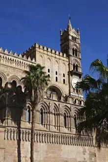 Images Dated 13th March 2008: Exterior of the Norman Cattedrale (cathedral), Palermo, Sicily, Italy, Europe