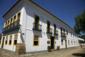 Images Dated 23rd February 2010: The exterior of Pousada do Sando luxury hotel, a typical colonial house in the historic part of