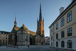 Stockholm Prints: Exterior of Riddarholmen Church
