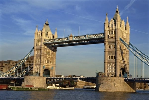 Tower Bridge Prints: Exterior of Tower Bridge over the River Thames, London, England, United Kingdom, Europe