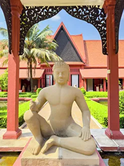 Exterior View Prints: Exterior view of the National Museum of Cambodia