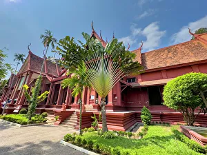 Exterior View Prints: Exterior view of the National Museum of Cambodia