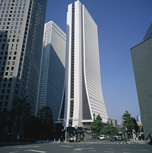Office Block Prints: Exterior of the Yasuda Kasai Kaijo Building