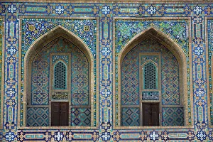 Doorway Prints: External Rooms, Tilework, Sherdor Madrassah