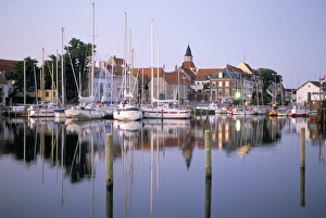 Funen Prints: Faborg harbour, island of Funen, Denmark, Scandinavia, Europe