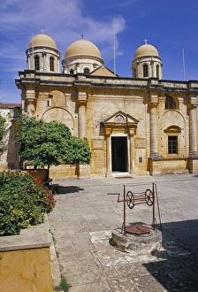 Facade of the 17th century Venetian built Christian