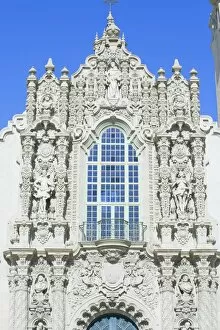 Facade of the California Building which houses the Museum of Man, San Diego