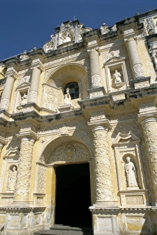 La Merced Prints: Facade of church of La Merced