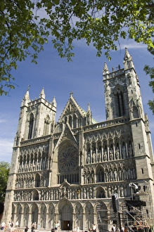 Trondheim Prints: Facade of the Nidarosdomen Og Cathedral, Trondheim, Norway, Scandinavia, Europe