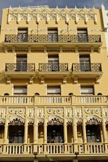 Images Dated 19th November 2007: Facade on the Plaza del Ayuntamiento (Town Hall Square), Valencia, Spain, Europe