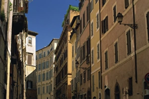 Facades in the Via di Panico