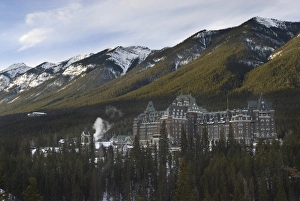 Banff Prints: Fairmont Banff Springs, Banff, Alberta, Canada, North America