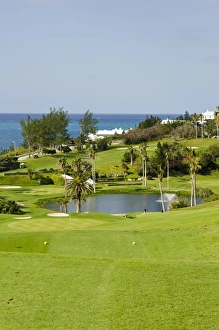 Golf Course Prints: Fairmont Southampton Hotel and Golf Club, Bermuda, Central America