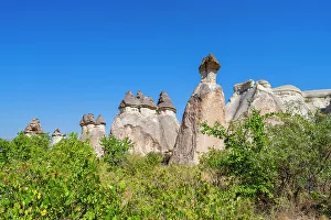 Historical Site Prints: Fairy chimney rock formations, Pasabag Valley