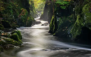 Lush Prints: Fairy Glen, Betws y Coed, Conwy, Snowdonia, Wales, United Kingdom, Europe