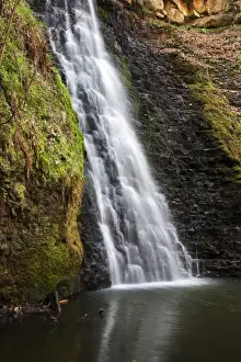 Refreshment Prints: Falling Foss Waterfall, North York Moors National Park, Yorkshire, England