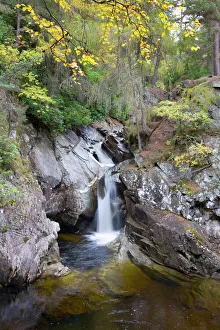 Images Dated 13th October 2009: The Falls of Bruar in autumn, near Blair Atholl, Perth and Kinross, Scotland