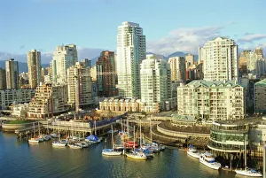 Images Dated 26th July 2008: False Creek, downtown, Vancouver, British Columbia, Canada