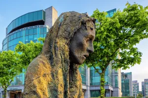 Identity Prints: The Famine Memorial, Dublin, Republic of Ireland, Europe