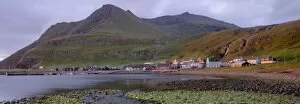 Images Dated 23rd September 2009: Famjin village, west coast of Suduroy Island, Faroe Islands (Faroes), Denmark, Europe