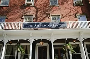 The famous American Hotel, Sag Harbor, The Hamptons, Long Island, New York State