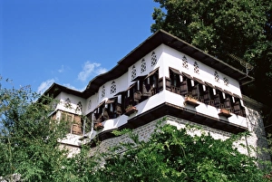 The famous mansions unique to the high Areas in the Pelion