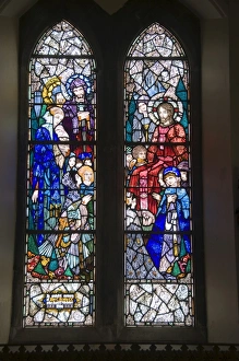 Famous stained glass windows by Harry Clarke, Diseart Institute of Education