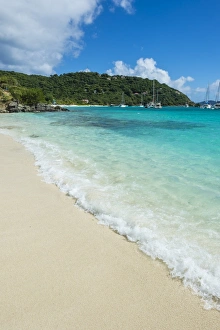 White Bay Prints: Famous White Bay, Jost Van Dyke, British Virgin Islands, West Indies, Caribbean
