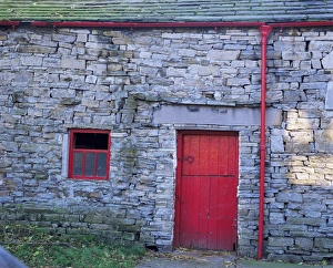 Store House Prints: Farm building at Hardraw, Wensleydale, Yorkshire Dales, England, United Kingdom, Europe