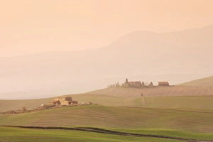 Val Dorcia Prints: Farms in Val D Orcia