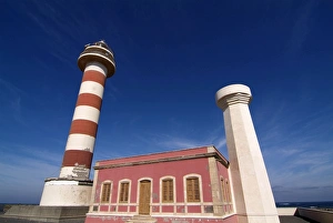 Light Houses Prints: Faro de Toston near El Costillo, Fuerteventura, Canary Islands, Spain, Europe