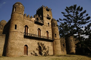 Fasilides Castle in Gondar, Ethiopia, Africa