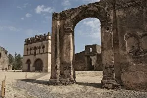Images Dated 22nd January 2010: The Fasilides Castle, Gondar, Ethiopia, Africa