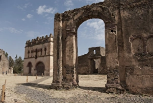 The Fasilides Castle, Gondar, Ethiopia, Africa