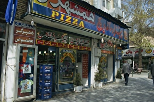 Fast-food pizza restaurant