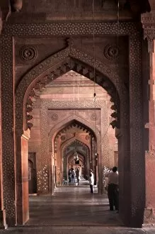 Images Dated 13th August 2005: Fatehpur Sikri, UNESCO World Heritage Site, Uttar Pradesh, India