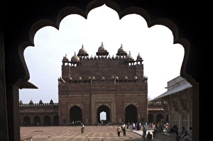 Images Dated 13th August 2005: Fatehpur Sikri, UNESCO World Heritage Site, Uttar Pradesh, India, Asia