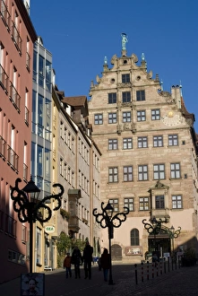 Nuremberg Prints: Fembo House (City Museum), Nuremberg, Bavaria, Germany, Europe
