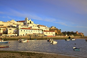 Harbour Wall Prints: Ferragudo, Western Algarve, Algarve, Portugal, Europe