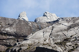 Images Dated 13th October 2009: Via Ferrata, Kinabalu National Park, location of Malaysias highest mountain at 4095m