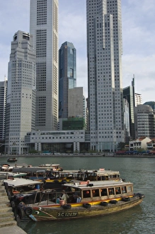 Step Prints: Ferries, Boat Quay